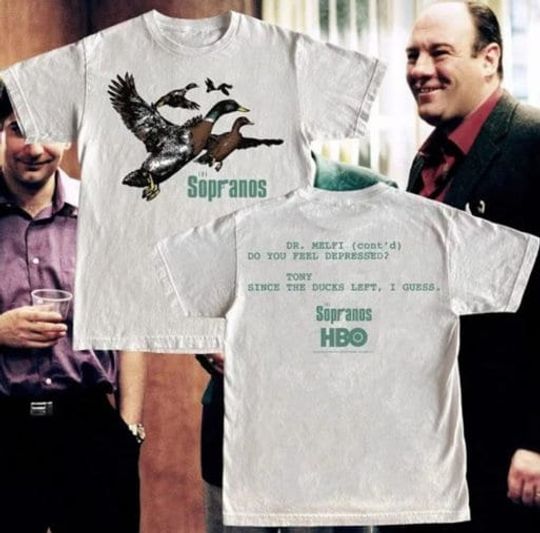 Discover Ducks The Sopranos Shirt, Dr. Melfi Do You Feel Depressed Shirt