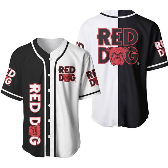 Discover Red Dog Beer Baseball Jersey Shirt