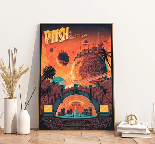 Discover 2023 Concert Hollywood Bowl, Los Angeles Tour Poster