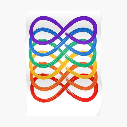 Discover Infinite love Premium Matte Vertical Poster