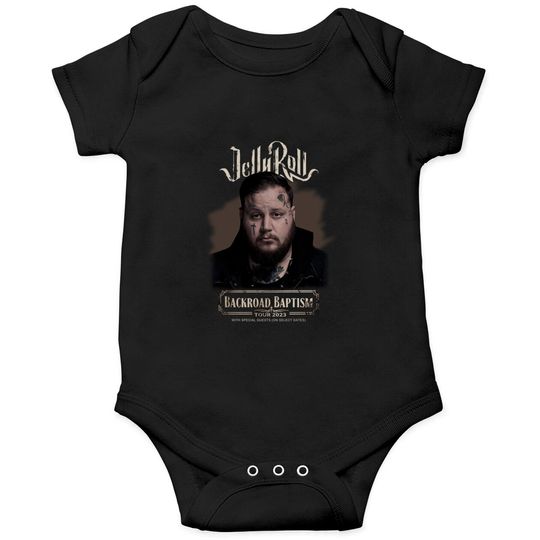 Discover Jelly Roll 2023 Tour Onesies, Jelly Roll Backroad Baptism 2023 Tour Onesies