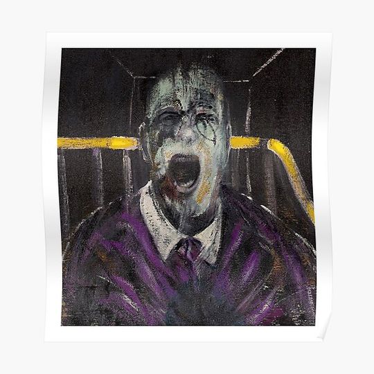 Discover Francis Bacon Artwork and Gift For Sales Premium Matte Vertical Poster