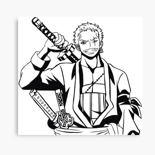 Discover Zoro onepiece Canvas