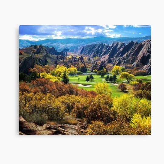 Discover The Arrowhead Golf Club in Roxborough Park, Colorado Canvas