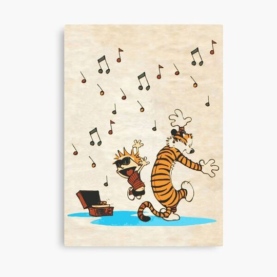 Discover calvin hobbes 339 Canvas