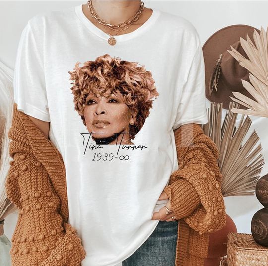 Discover Rip Tina Turner 1939-2023 Shirt, Tina Turner Musical Shirt