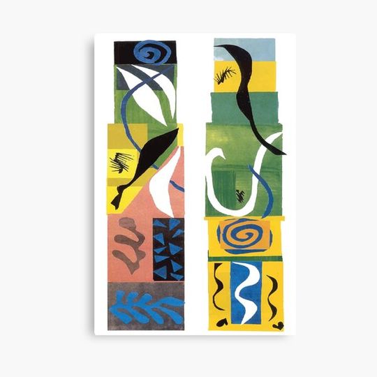 Discover Henri Matisse | The Beasts of the Sea Canvas