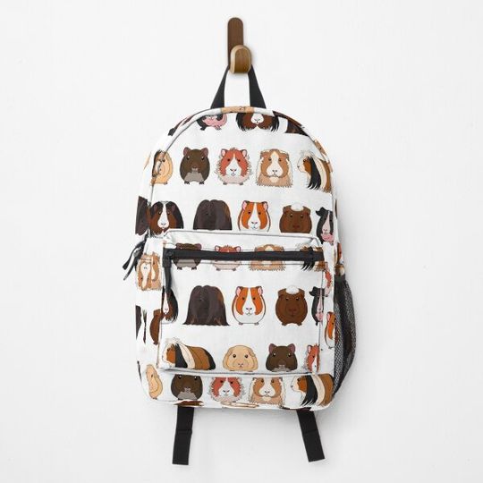 Discover Guinea Pigs Types Backpack