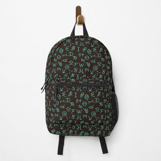 Discover Turquoise Cattle Brands Backpack