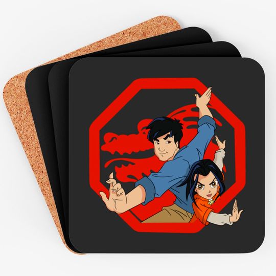 Discover Jackie Chan Adventures Coasters