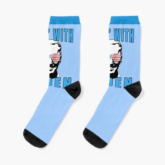 Discover Ridin with Biden Socks - 2020 Election Theme