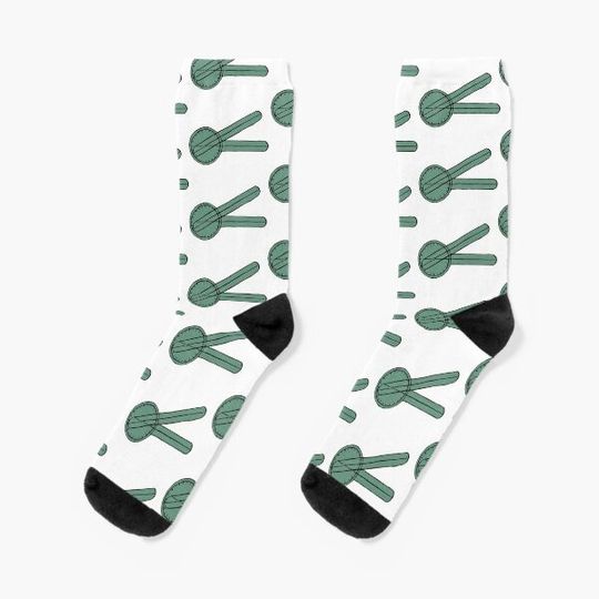 Discover Green Goniometer Socks