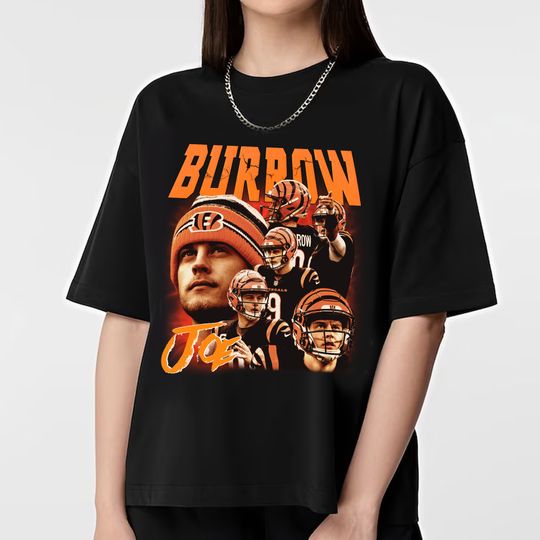 Discover Joe Burrow T-shirt Bootleg Oversize Unisex Joseph Lee Burrow Shirt