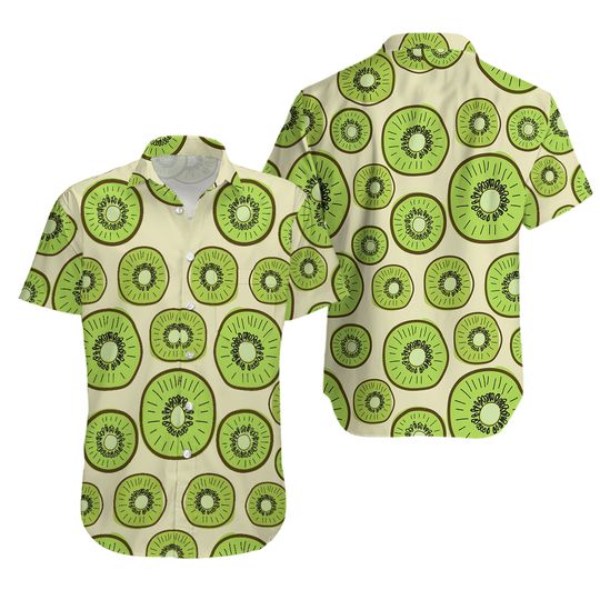 Discover Kiwi Fruit Hawaiian Shirt