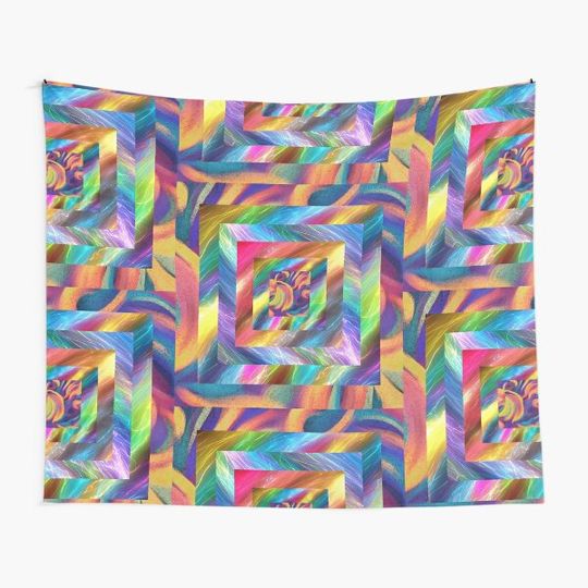 Discover rainbow dimension 20th dimension, high fantasy, d20, dimension, dnd, Tapestry