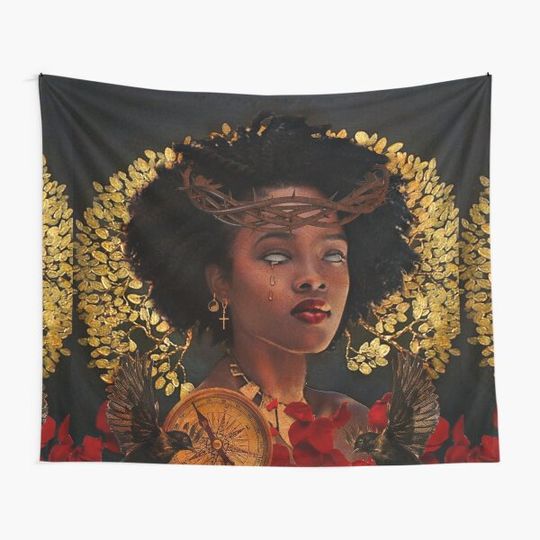 Discover Queen king Tapestry
