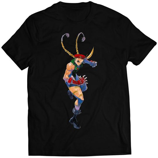 Discover Cammy Super Street Fighting 2 Turbo T-shirt (