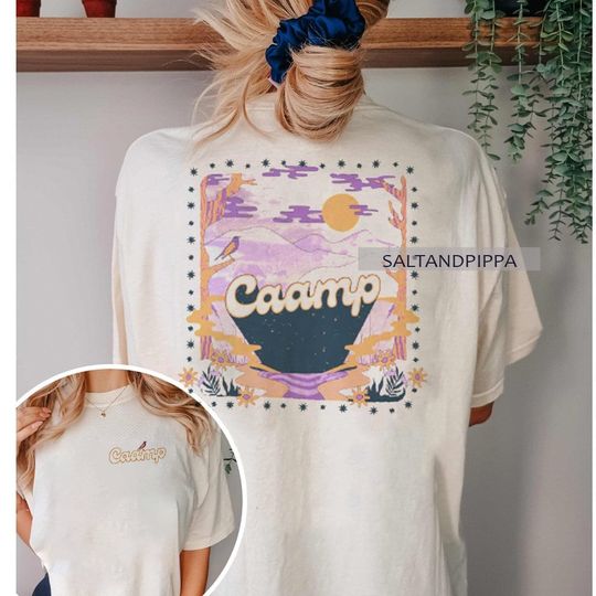 Discover 2023 CAAMP Mountain Valley Shirt, Caamp Tour 2023 Merch