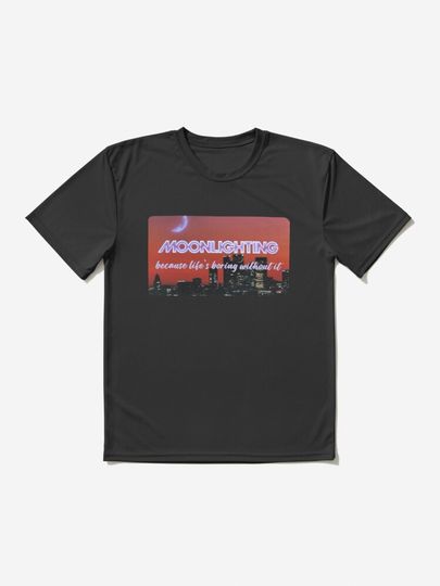 Discover Moonlighting Life's boring without it Classic T-Shirt | Active T-Shirt