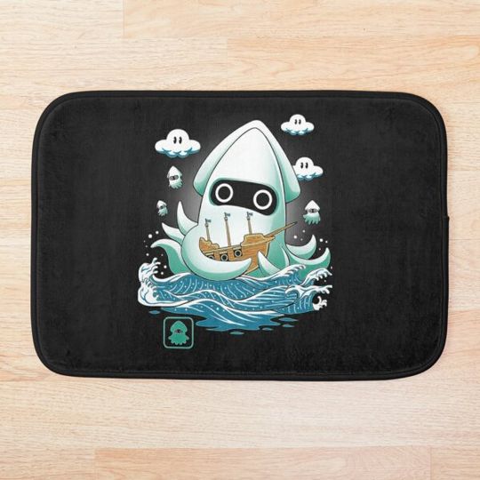 Discover Blooper kaiju Bath Mat