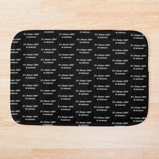 Discover It's Always SUNY – Geneseo Bath Mat