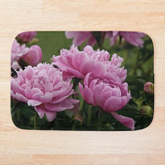 Discover Peony Bath Mat