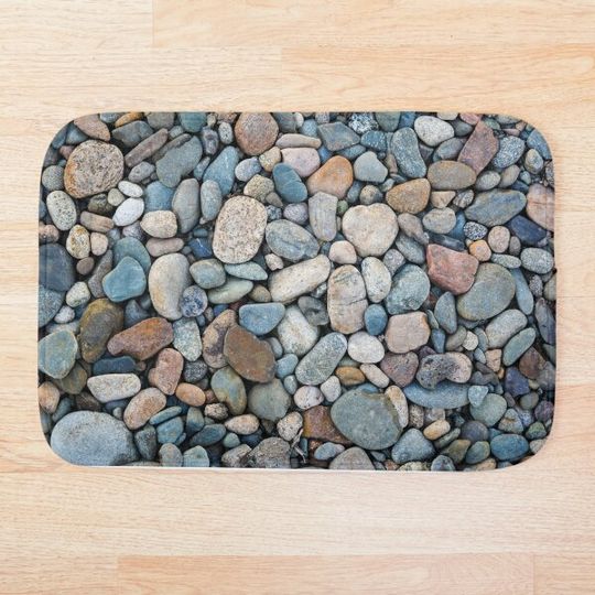 Discover Pebble Stones Bath Mat