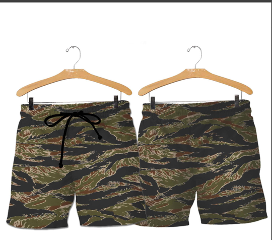 Discover Jungle Tiger Camo Shorts