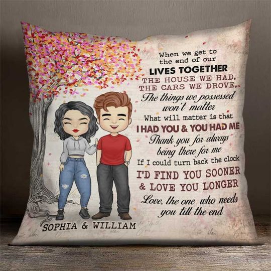 Discover I Had You And You Had Me - Gift For Couples, Personalized Pillow