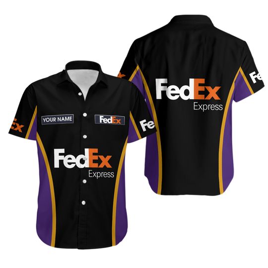 Discover Fedex express custom name Summer Hawaiian Shirts