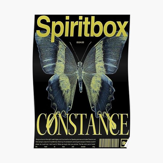 Discover new best spiritbox new logo Premium Matte Vertical Poster