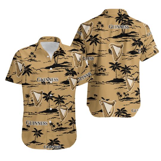 Discover Guinness Hawaiian Beach Pattern Shirt, Hawaii beer Shirt,