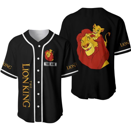 Discover Lion King Jersey T-Shirt | Baseball Jersey Merchandise