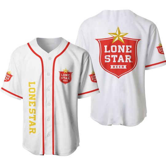Discover Lone Star  Baseball Jersey, Beer Lovers Jersey