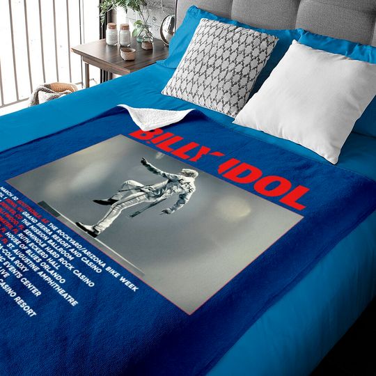 Discover Billy Idol 2023 Baby Blankets, Billy Idol Live Tour 2023 Baby Blankets