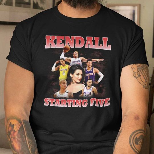 Discover Kendall Jenner Team Kendall Starting Five Shirt