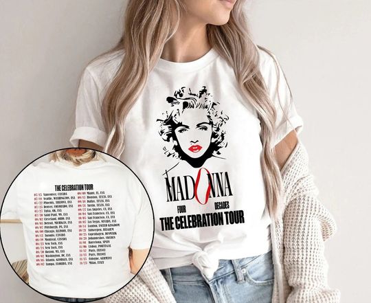 Discover Madonna The Celebration Tour 2023 Shirt