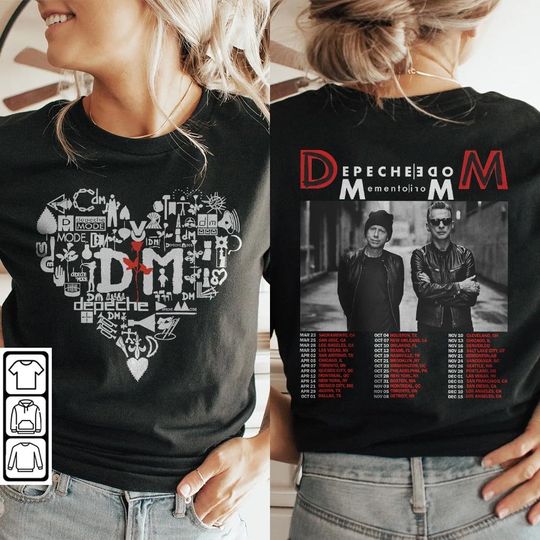 Discover Depeche Mode Tour 2023 Shirt, Depeche Mode Memento Mori World Tour Shirt