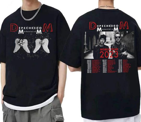 Discover Memento Mori Depeche Mode 2023 T-Shirt, 2023 World Tour Concert Shirt