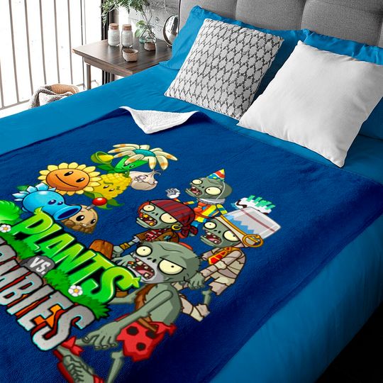 Discover Plants VS Zombies Baby Blankets
