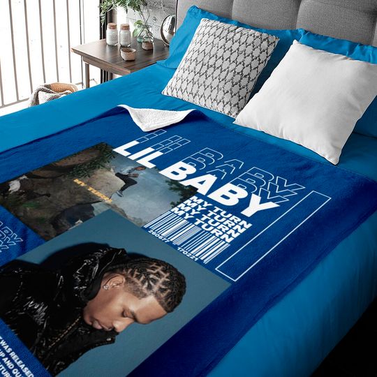Discover Lil Baby Vintage Rapper Baby Blankets