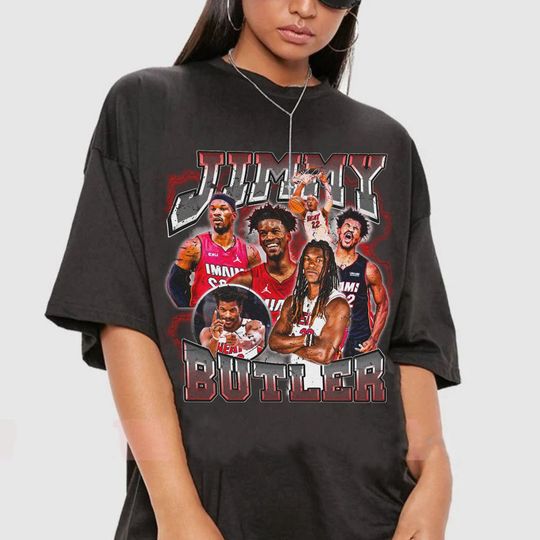 Discover Jimmy Butler Vintage 90s Shirt, Basketball shirt, Classic 90s Graphic Tee