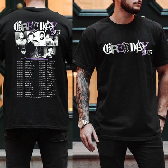 Discover GreyDay Music Tour 2023 T-Shirt