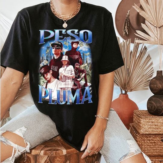 Discover Peso Pluma Style T shirt, Peso Pluma classic Unisex