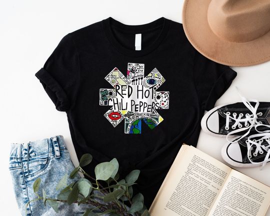 Discover Red Hot Chili Peppers Stadium Tour Shirt, The Chili Peppers 2023 Tour Shirt