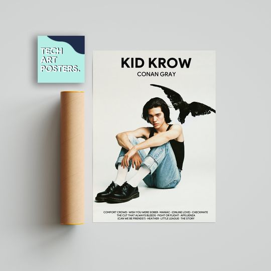 Discover Conan Gray - Kid Krow Album Cover Poster