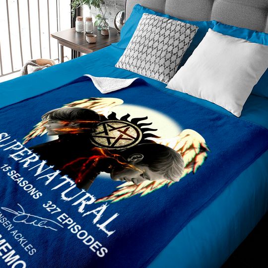 Discover Supernatural Vintage Baby Blankets, Supernatural Signatures 2005-2023