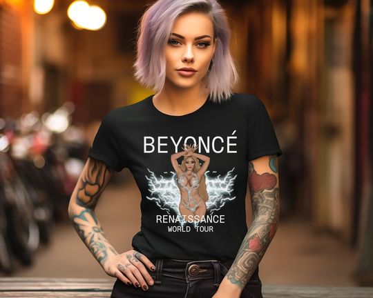 Discover Beyonce Renaissance Tour 2023 T-shirt, Renaissance World Tour Shirt