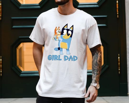Discover Girl dads club Shirt, Girl Dad Club, Family Shirts, Cartoon Family T-shirt