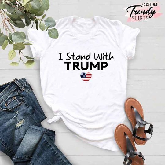 Discover Stand With Trump Shirt, Free Trump Shirt, Conservative Shirt